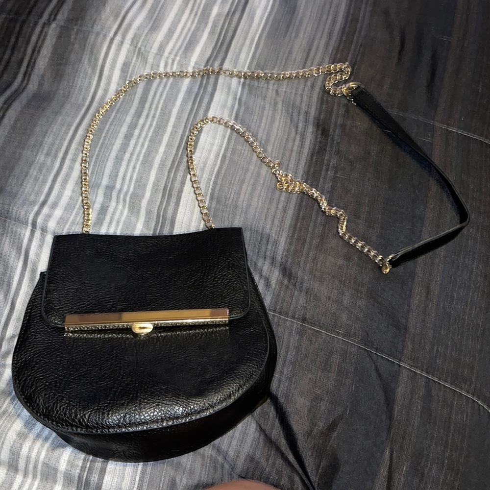 Black / Gold Purse